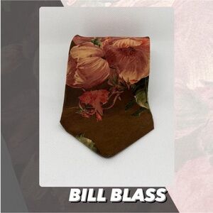 EUC Vintage Bill Blass Floral Tie